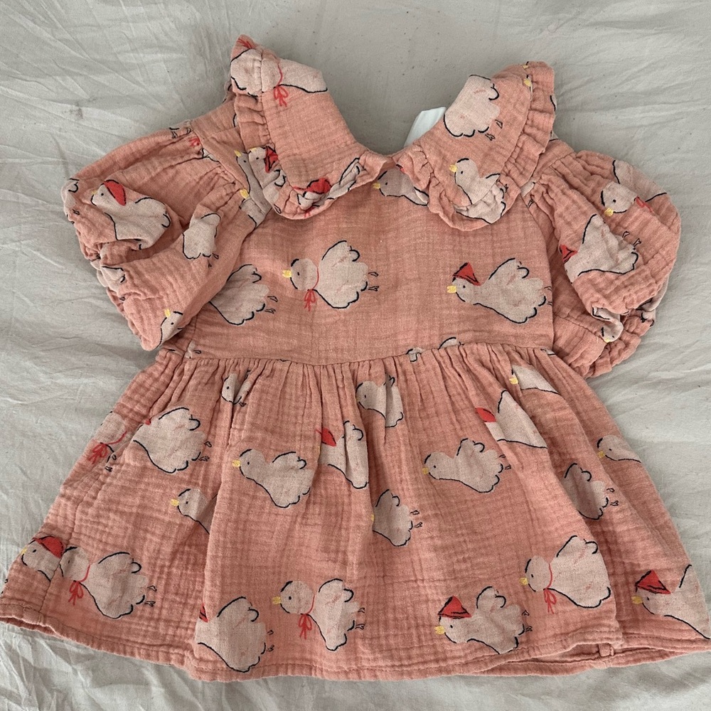 H&M Adorable peachy pink Dress